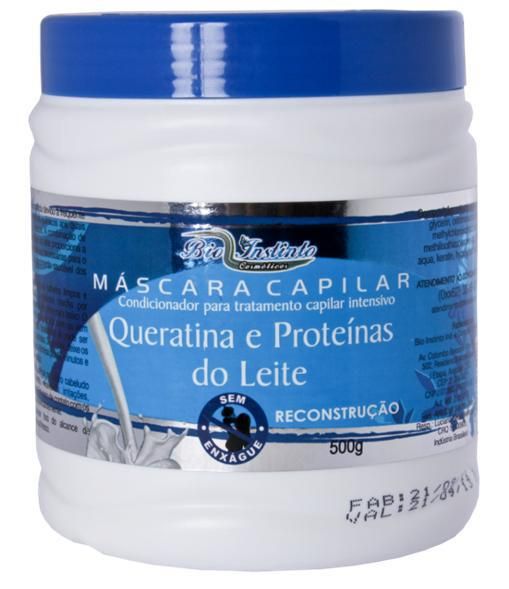 Creme Capilar Tratamento - Queratina e Proteínas do Leite