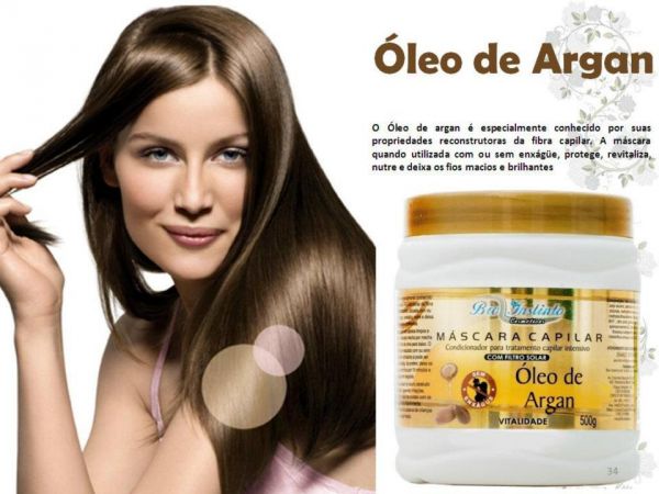 Creme de Tratamento Capilar - Óleo de Argan