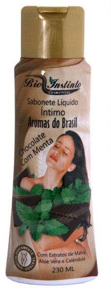 Sabonete Liquido Intimo - Chocolate com Menta